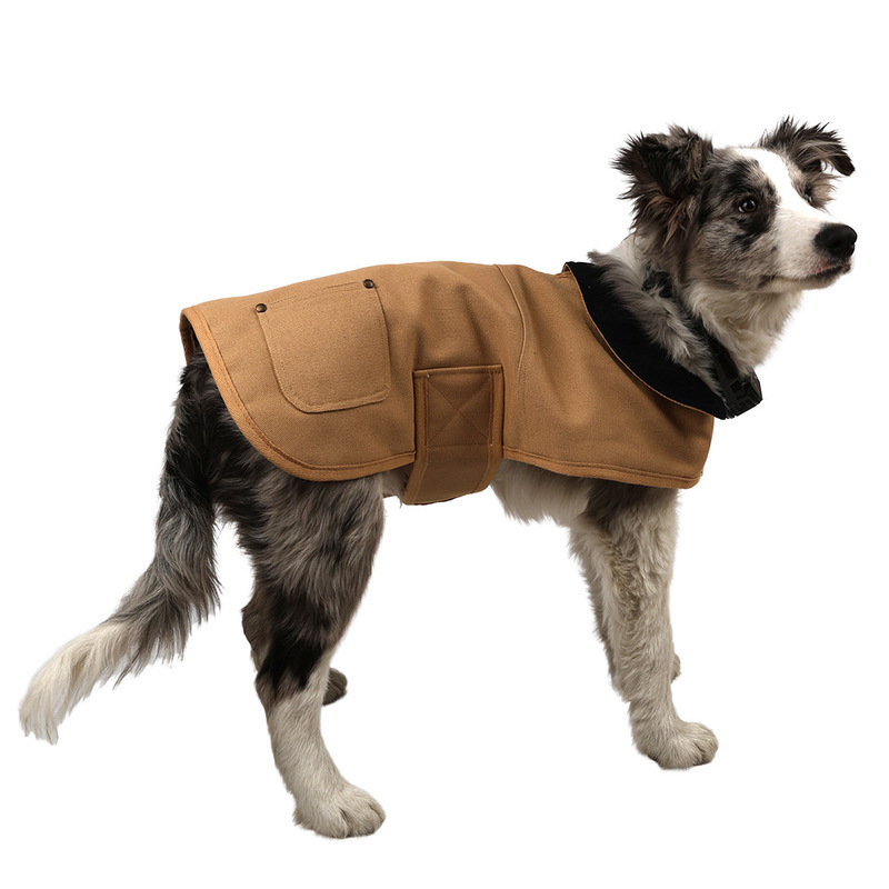 Amazon's Popular Pet Dog Jacket, Cotton Coat, Same Style as Carhartt, Durable and Cold-Resistant Amazon's Popular Pet Dog Jacket, Cotton Coat, Same Style as Carhartt, Durable and Cold-Resistant