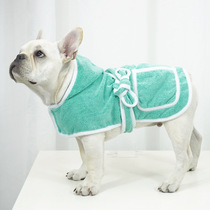 Pet bathrobe dog bathrobe bath towel super large super absorbent quick-drying towel for cat bathing special bathing wearable