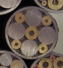 Mosaic rivet 7mm-092 flower nail handle inlaid slingshot DIY pattern nail