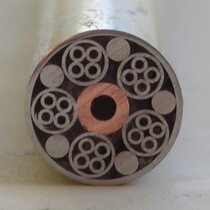 Mosaic rivet 6mm-f077 number flower nail knife handle inlaid slingshot DIY pattern nail
