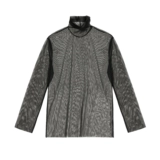 Летняя дышащая трендовая универсальная одежда для защиты от солнца, сетчатый лонгслив