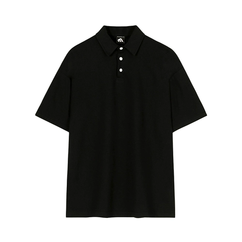 Футболка polo, трендовая рубашка, короткий рукав, оверсайз
