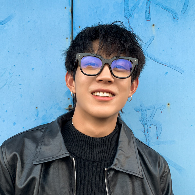 Мужские ретро вместительные и большые трендовые очки, коллекция 2023, простой и элегантный дизайн 