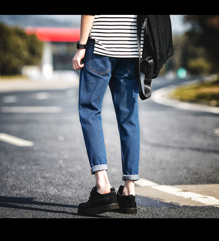 Jeans pour adolescent Sarouel en CVC pour printemps - Ref 1485664 Image 28