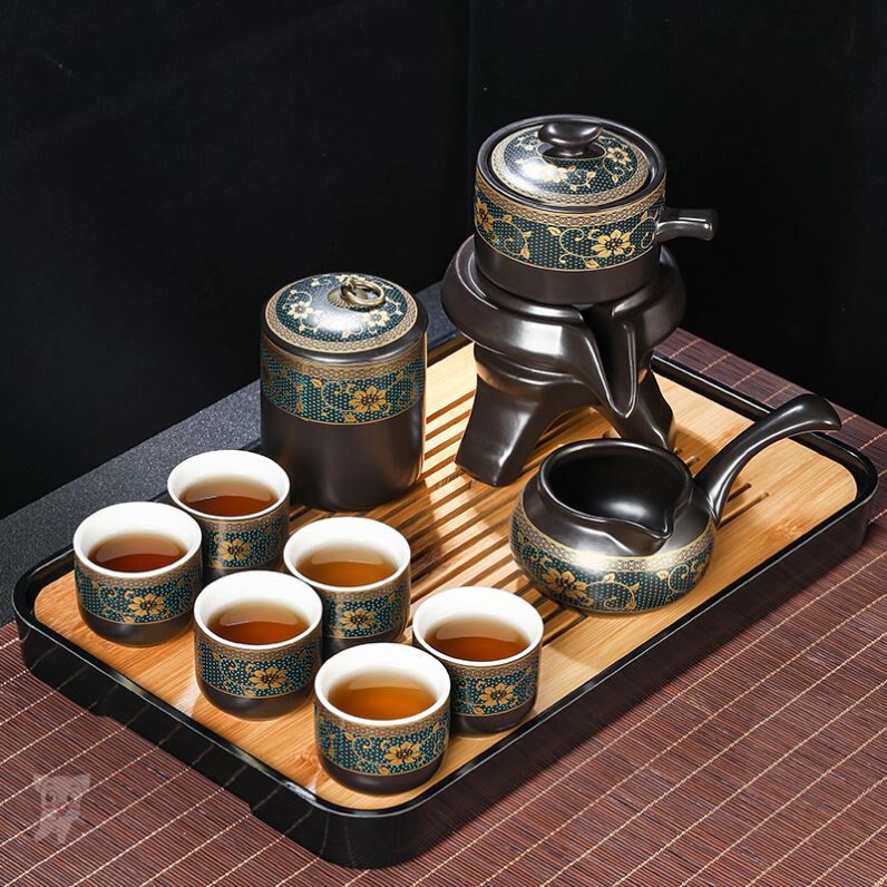 Tea pot tea plate cup a set of living room sets 21 years of new light luxury high - grade water kung fu cup