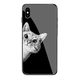 Apple X Black Cat слева (T75) [отправка стальной пленки]