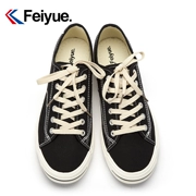 Feiyue nhảy nụ cười mở giày vải nữ thấp giúp cặp vợ chồng sinh viên retro mẫu giày thể thao hoang dã giày nam - Plimsolls