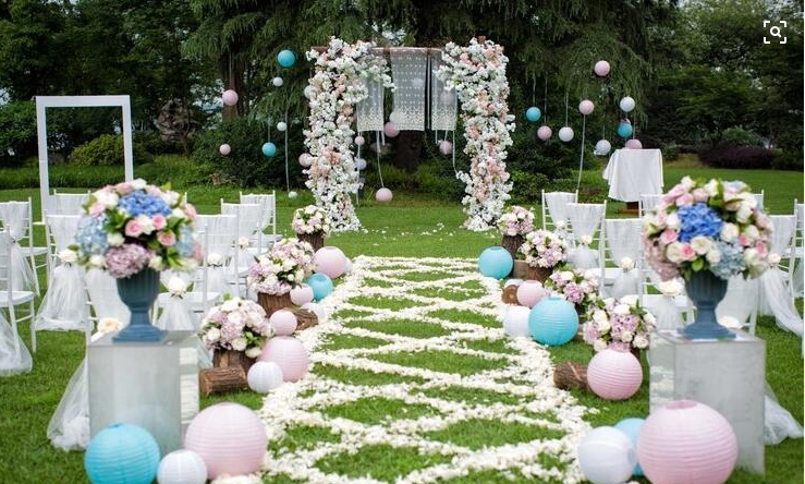 Mori Tie Wedding Prop Wood Pile Road Lead Swing Piece Shop Window Swing Piece Solid Wood Simulation Floral Wood Door Fence Guard Rail Decoration