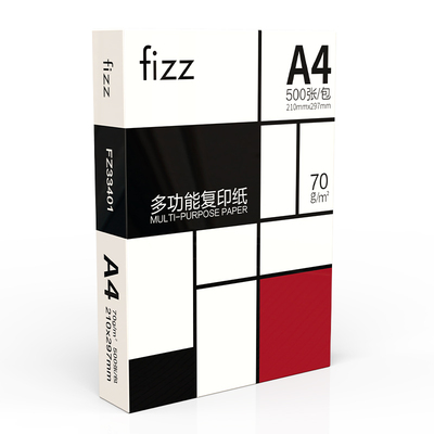 fizz办公A4复印纸70g*100张