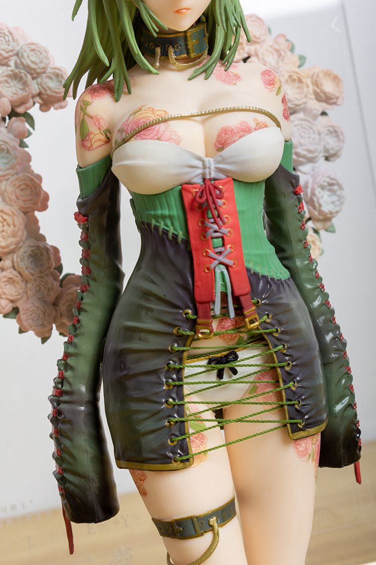 3D модель члена маятник  现货 月季鸣珂手办原画荼壹美少女白玫瑰动漫模型日本二次元摆件