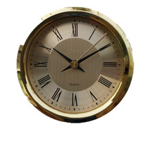 Nordic ornaments with clock head High-end gold ROHS certification inlaid clock head Model room ornaments watches