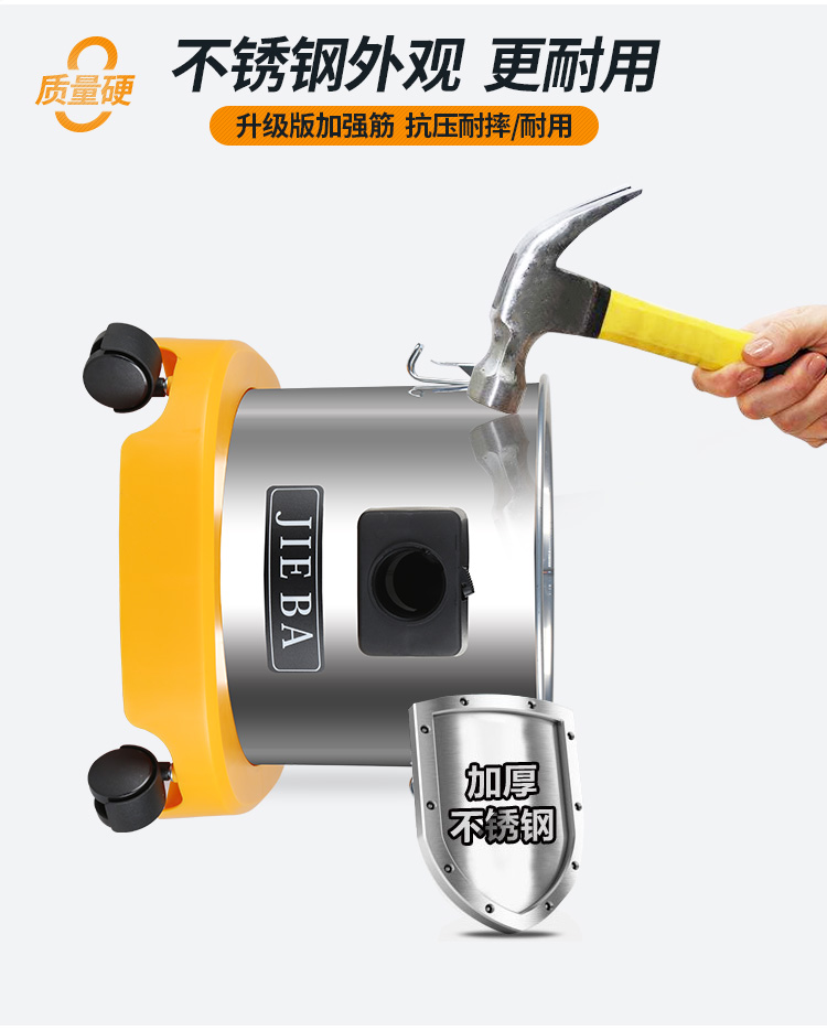 máy hút bụi deerma cm800 Máy hút bụi hộ gia đình Jieba BF500 mạnh mẽ công suất cao thùng nhỏ bụi hút bụi thương mại máy hút bụi 15L robot c30b