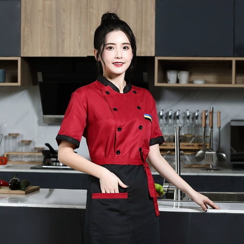 Шеф -повар Рабочая одежда мужская длинная рукава осенняя и зимняя гостиница ресторан