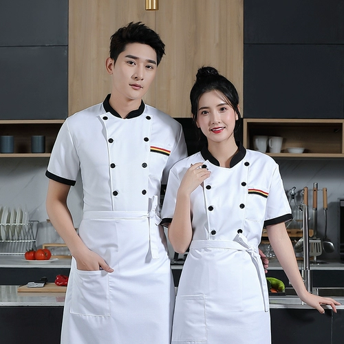 Шеф -повар Рабочая одежда мужская длинная рукава осенняя и зимняя гостиница ресторан