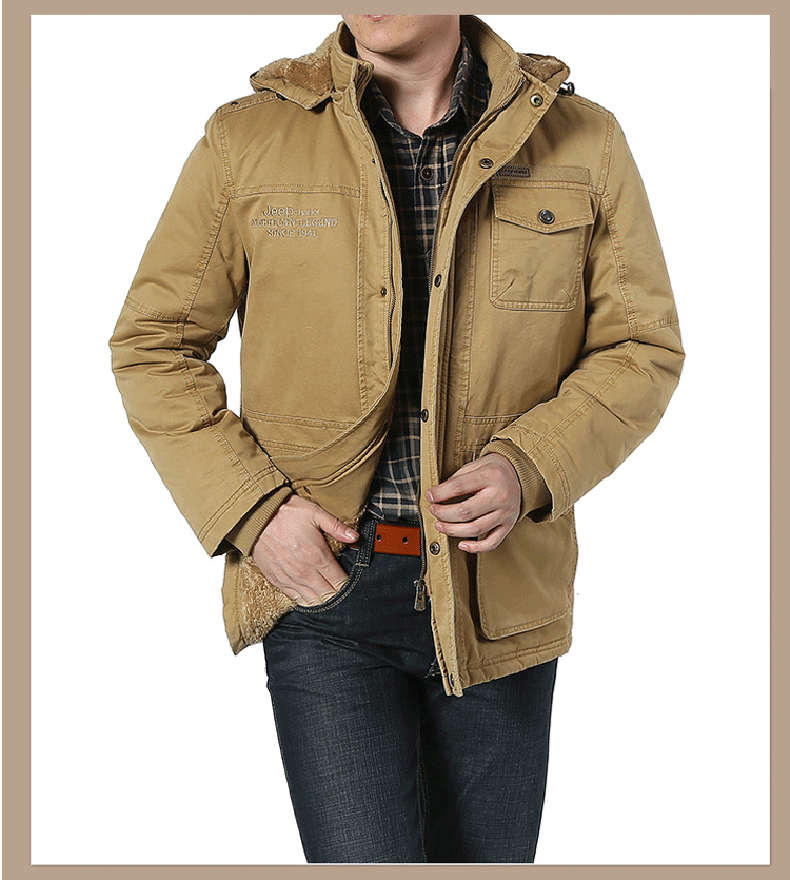 Blouson hiver pour homme en Coton - Ref 3115176 Image 16