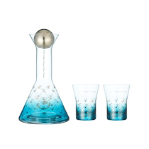British Museum Swan Noble Gradient Glass Cold Water Cup Gift Box Chinese Valentines Day Gift Girls Birthday Gift