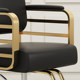 미용사 이발소 의자 미용실 특수 리프트 회전 머리 절단 의자 간단하고 세련된 스테인레스 스틸 파마 및 염색 의자 의자