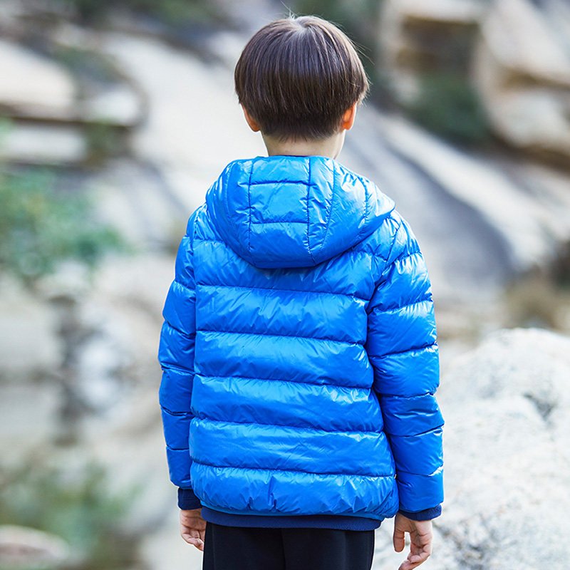 Toread 探路者 EXPLORE户外探索系列 超轻薄款防泼水 儿童户外连帽羽绒服 QADG95044 天猫优惠券折后￥144包邮（￥274-130）男女童110~170码多色可选