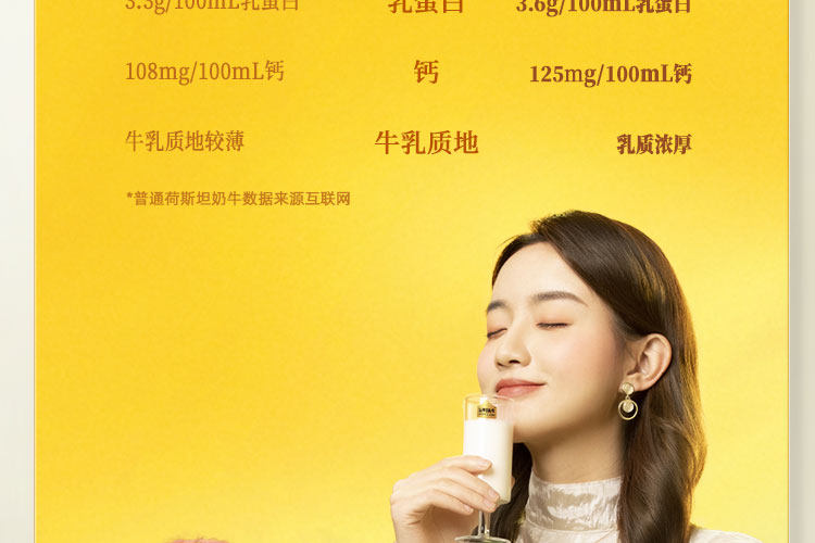 认养一头牛 冷藏娟姗牛乳200ml*10瓶 新鲜配送 图5