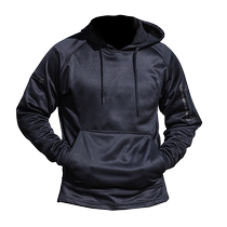 New velvet pullover sweatshirt mens hooded warm polar fleece bottoming mens tactical tough guy sweatshirt jacket
