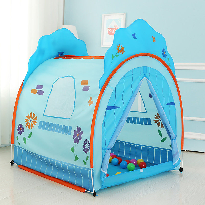 Children's Tent Princess Indoor Toy Bobo Ball Pool Game House Folding Ocean Ball Pool Baby Baby Big House