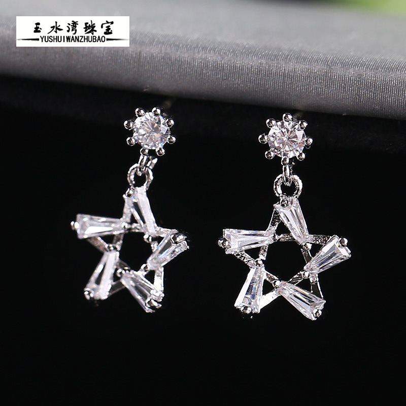 Серьги, клипсы для ушей без прокола, корейский стиль