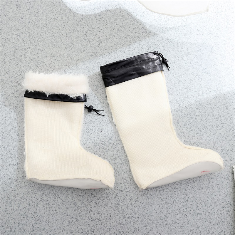 Mùa đông mưa lót bông ấm người lớn tháo gỡ giày cao su nước cộng với cashmere giày nước nam chống trượt giày bông ủng lội nước