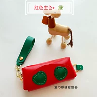 Красный зеленый сердце красный