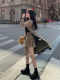 Ldtj Haute Couture 25 Autumn/Winter New Zhang Yuan Ying Plaid Style Elegant College Style Woolen Coat and Skirt Set for Women