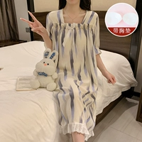 823-голубая полоса (с грудной прокладкой)