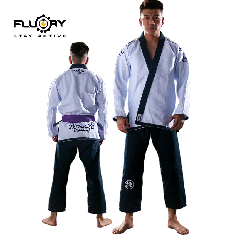 FLUORY fire softball new Brazilian jumpsuit for children male and female BJJ GI pitching technical adult professional judo