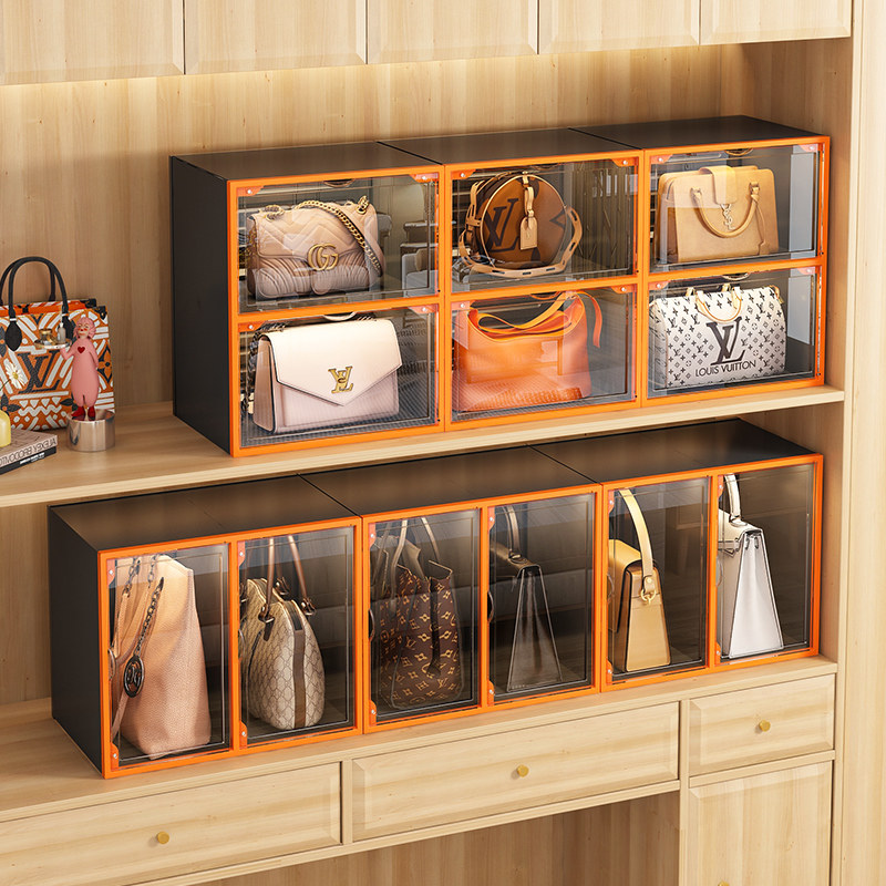 Bag containing shelving Wardrobe Separation Rack dust-proof closet Dust Closet Finishing Bag for shelving Baobao-Taobao