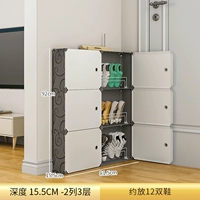 2 столбца и 3 слоя непрозрачных дверей