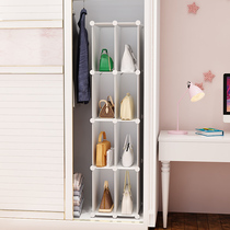 Bag storage artifact Bag storage shelf Home floor-to-ceiling bedroom door bag storage cabinet shelf bag cabinet
