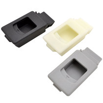 SK4-014B industrial black plastic handle Embedded embedded invisible concealed handle Cabinet door handle small buckle hand