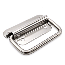 Shangkun SK4-020 Industrial Hardware Stainless Steel Heavy Duty Door Handle Mechanical Equipment Handle 90 Degree Folding Handle