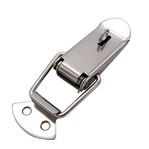 SK3-004S hardware buckle stainless steel buckle electric case electric cabinet door buckle padlock type flat buckle