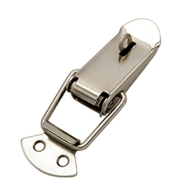 SK3-004A Toolbox Box Buckle Case fixed buckle LOCK CATCH CABINET DOOR SMALL PULL BUTTON PADLOCK Forced Fastening Flat Buckle