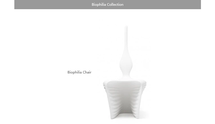 Thủ công mỹ nghệ thiết kế nội thất ghế biophilia ghế luật tự nhiên FRP ghế ngoài trời