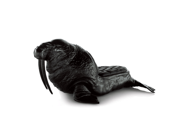 Đồ thủ công thiết kế đồ nội thất ghế walrus / ghế walrus FRP ghế da sáng tạo sofa nỉ