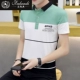 FLANDI2019 mùa hè mới cho nam áo polo ngắn tay nam cotton mỏng ve áo nửa cổ áo - Polo áo thun nam có cổ lacoste