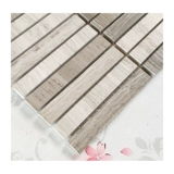 Мраморная мозаика на стену, ископаемые, с печатью вашего логотипа