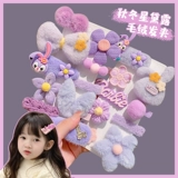 Демисезонная заколка для волос, челка, заколка-крабик, детский аксессуар для волос, милые шпильки для волос