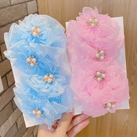 29#синий+розовый цветок катушки [2 пары]