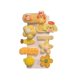 Демисезонная заколка для волос, челка, заколка-крабик, детский аксессуар для волос, милые шпильки для волос