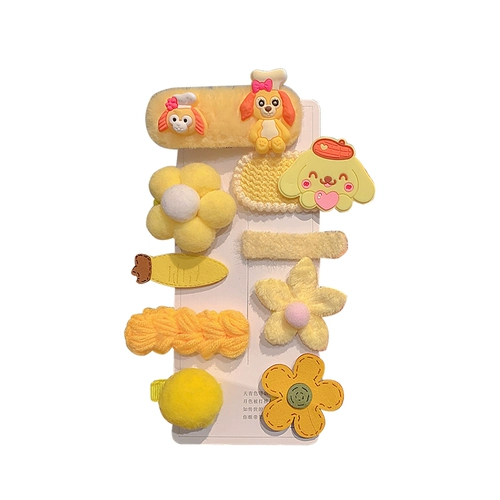 Демисезонная заколка для волос, челка, заколка-крабик, детский аксессуар для волос, милые шпильки для волос