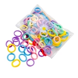 Детская маленькая безвредная эластичная резинка для волос, заколка для волос, аксессуар для волос, не повреждает волосы