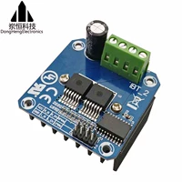 Мощный интеллектуальный автомобильный модуль привода двигателя BTS7960 43A, токоограничивающий полупроводниковый драйвер холодильного оборудования