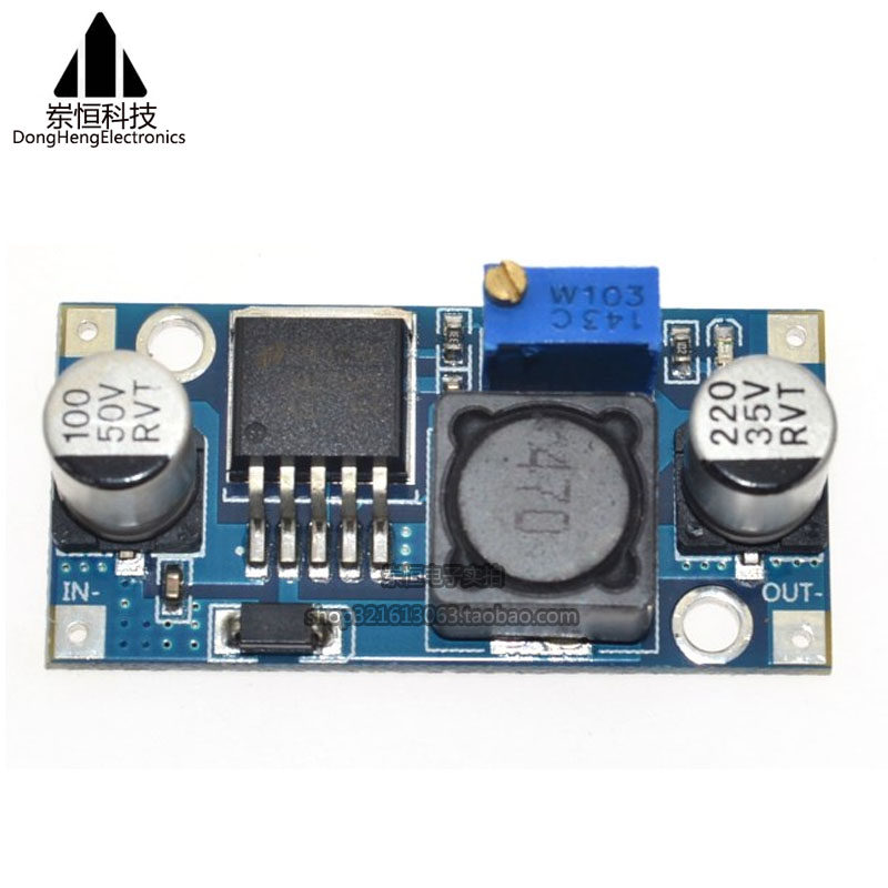 DC-DC step-down power supply module 3A adjustable voltage reduction module LM2596 voltage stabilization 24V 12V 12V 5V 3V