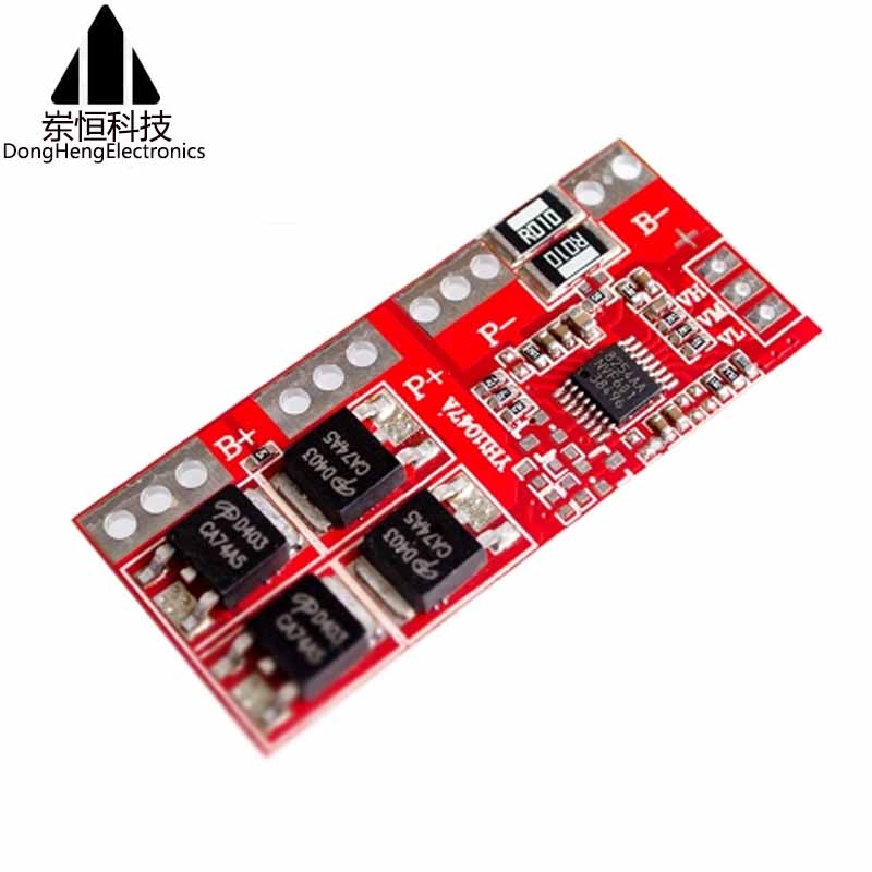4 strings of lithium battery protection board, 30A high current, 4 strings, no need to activate, automatic recovery 14 8V 16 8V
